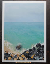 Load image into Gallery viewer, Painting of Bamaluz beach, St.Ive