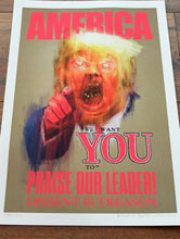 Load image into Gallery viewer, Dissent is Treason - Ltd Ed A3