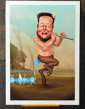 Load image into Gallery viewer, March of the Blue Ticks - Ltd Ed A3