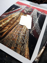 Load image into Gallery viewer, No Golden Gods (Framed) - Gold Leaf on Printed Paper