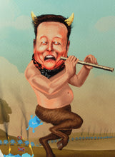 Load image into Gallery viewer, March of the Blue Ticks - Ltd Ed A3