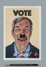 Load image into Gallery viewer, Vote No - Open Ed A4