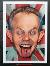 Load image into Gallery viewer, Portrait Painting of Tony Blair.Portrait Painting of Tony Blair.