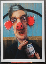 Load image into Gallery viewer, Pig Mogg - Ltd Ed A3