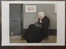 Load image into Gallery viewer, Wefail's Mother (after Whistler's Mother) - Print. Painting by Wefail
