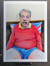 Load image into Gallery viewer, A Seated Man - Ltd Ed A3