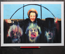 Load image into Gallery viewer, Portrait of Thatcher, Boris, Mogg. Wefail