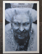 Load image into Gallery viewer, Portrait of Queen Elizabeth II