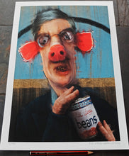 Load image into Gallery viewer, Pig Mogg - Ltd Ed A3