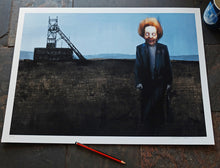 Load image into Gallery viewer, Portrait Painting of Margaret Thatcher.