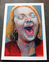 Load image into Gallery viewer, Portrait of Liz Truss - Wefail Painting