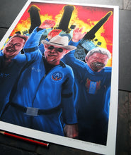 Load image into Gallery viewer, Portraits of Musk, Bezos and Branson. Wefail Painting