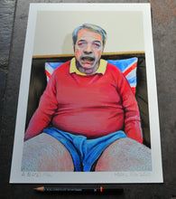 Load image into Gallery viewer, A Seated Man - Open Ed A4