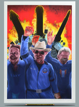 Load image into Gallery viewer, Portraits of Musk, Bezos and Branson. Wefail Painting