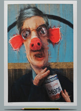 Load image into Gallery viewer, Portrait Painting of Pig Jacob Rees-Mogg