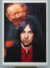 Load image into Gallery viewer, Bobby Gillespie Andrew Neil painting