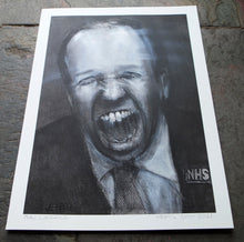 Load image into Gallery viewer, Man Laughing - Open Ed A4