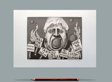 Load image into Gallery viewer, A Rake's Progress: Bedlam - Open Ed A4