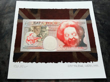 Load image into Gallery viewer, Eat The Poor - Original Banknote Collage
