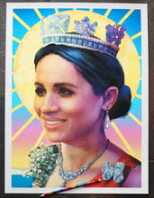Load image into Gallery viewer, Portrait of the Queen, Meghan Markle.