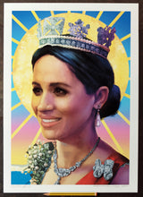 Load image into Gallery viewer, Portrait of the Queen Meghan Markle.
