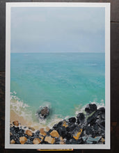 Load image into Gallery viewer, Painting of Bamaluz beach, St.Ive
