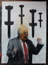 Load image into Gallery viewer, Tomahawk - Study1. Pastel on Paper - A3
