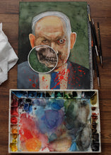 Load image into Gallery viewer, Peaceleader. Watercolour.
