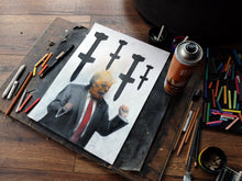 Load image into Gallery viewer, Tomahawk - Study1. Pastel on Paper - A3
