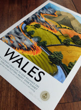 Load image into Gallery viewer, Wales - Ltd Ed A3
