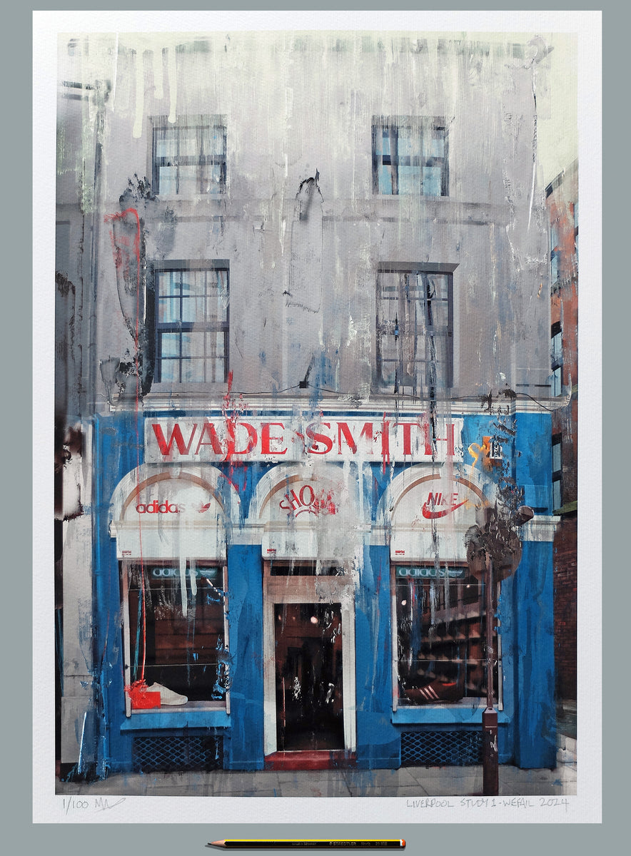 Painting of Wade Smith, Slater Street, Liverpool