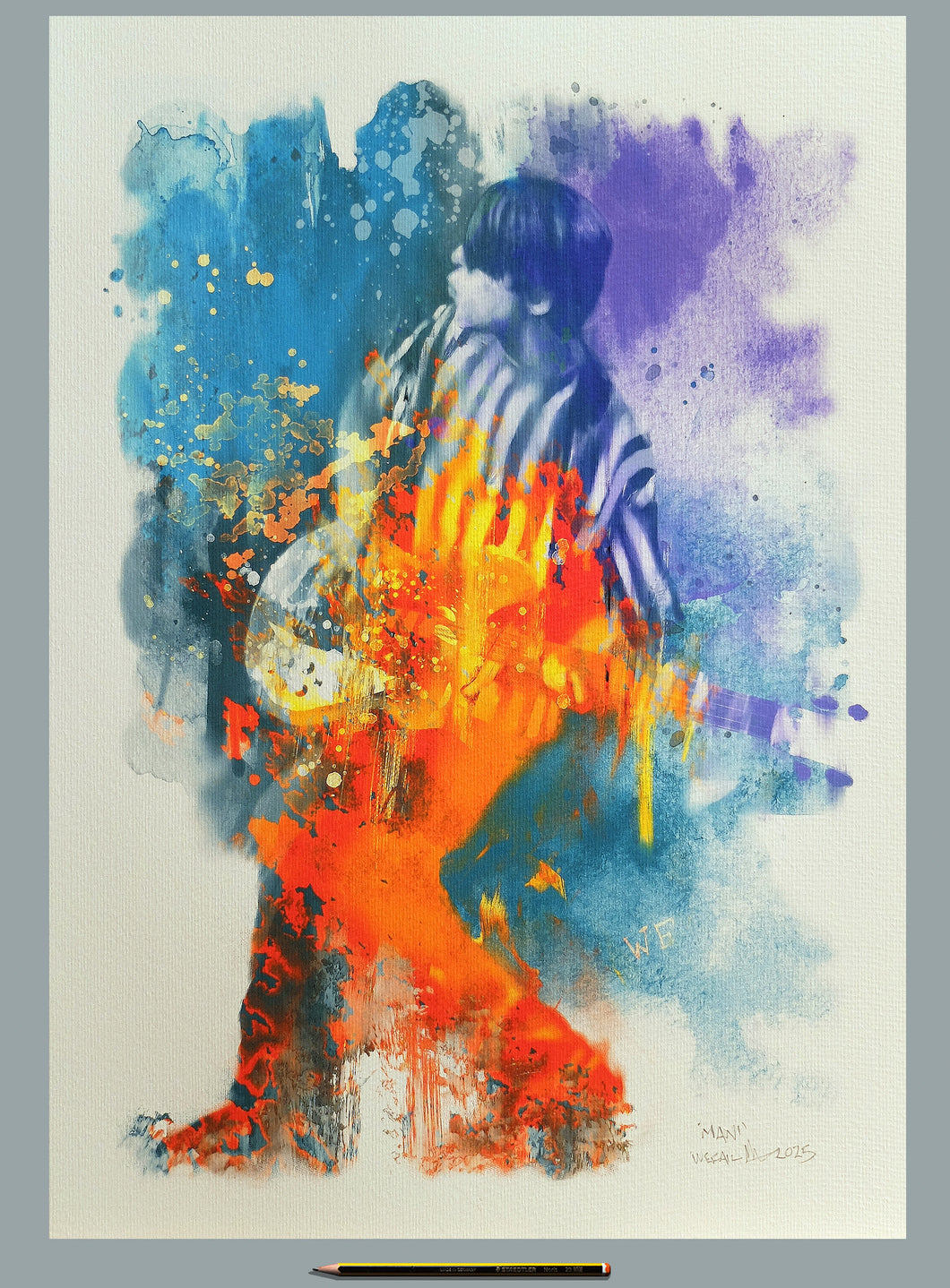 Portrait of Mani - Ltd Edition A2