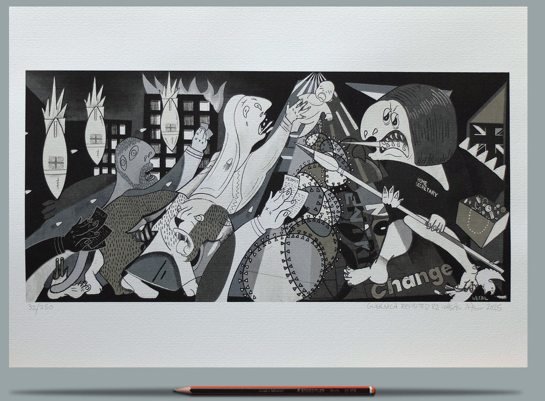 Guernica Revisited  V2 - Ltd Edition A3