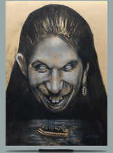 Load image into Gallery viewer, Threat - Portrait of Braverman. Charcoal/Pastel on Paper - A3
