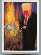 Portrait of Donald Trump.