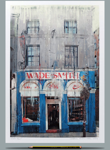 Painting of Wade Smith, Slater Street, Liverpool.