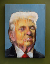 Load image into Gallery viewer, Study of Trump. Acrylic on Canvas
