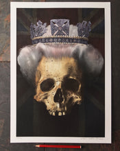 Load image into Gallery viewer, Queen Skull Painting
