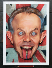 Load image into Gallery viewer, Portrait Painting of Tony Blair.Portrait Painting of Tony Blair.
