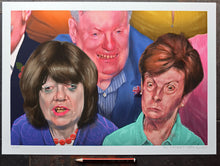 Load image into Gallery viewer, Portrait of a Question Time audience.
