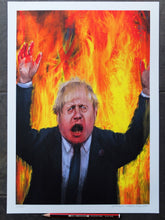 Load image into Gallery viewer, Portrait of Boris Johnson - Wefail painting
