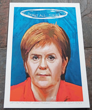 Load image into Gallery viewer, Why Don&#39;t You Paint Nicola Sturgeon? - Open Ed A4
