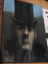 Load image into Gallery viewer, Oil Mogg - Oil on Canvas - A3
