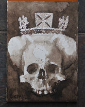 Load image into Gallery viewer, Queen Watercolour -  Wefail Skull
