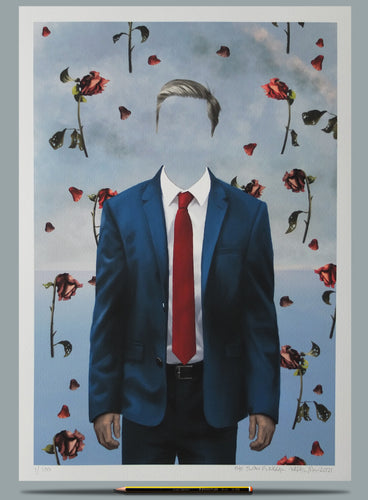 The Slow Funeral - Portrait of Keir Starmer - Wefail Painting