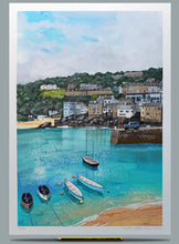 Load image into Gallery viewer, Sloop - Painting of Harbour Sands, St.Ives. Wefail
