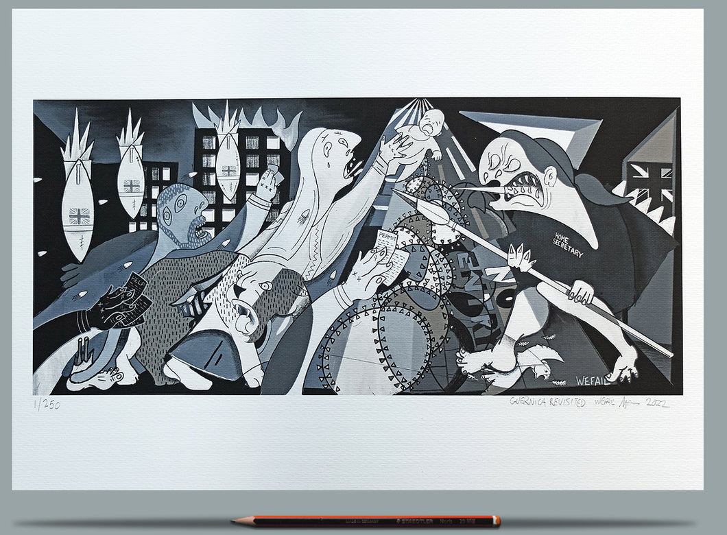 Guernica Revisited - Ltd Edition A3