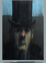 Load image into Gallery viewer, Oil Mogg - Oil on Canvas - A3
