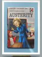 Wefail painting of Margaret Thatcher.