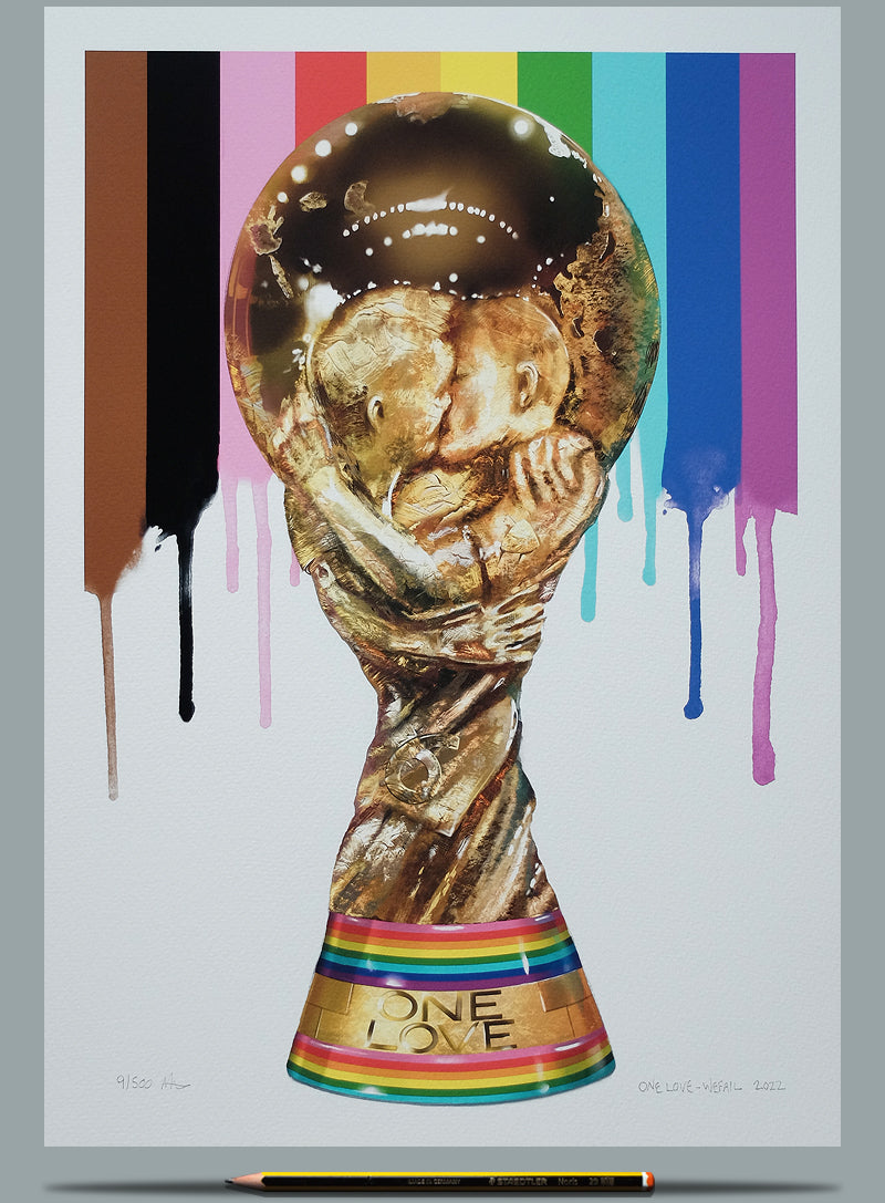 LGBTQ World Cup Painting